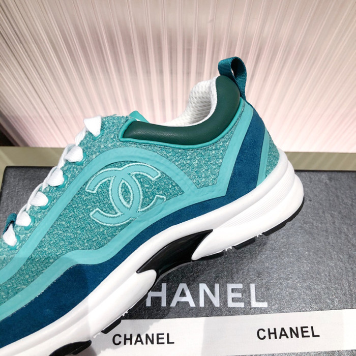 Chanel Mens Shoes Sneakers Luxury Brand Sports Shoes Breathable Design with Original Box