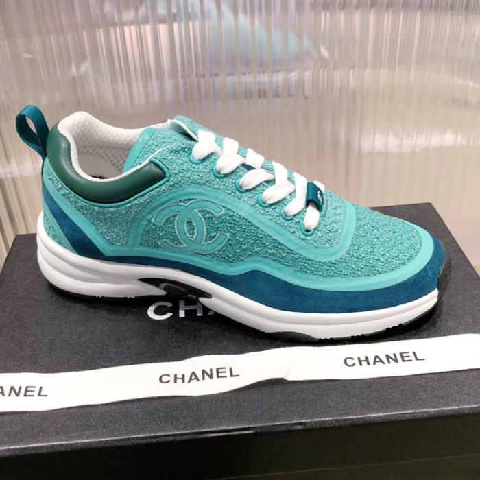 Chanel Mens Shoes Sneakers Luxury Brand Sports Shoes Breathable Design with Original Box