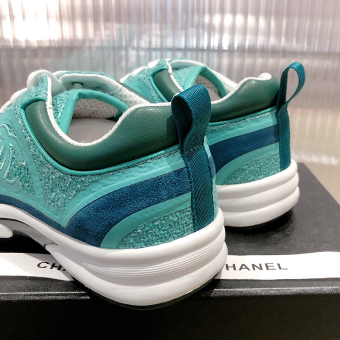 Chanel Mens Shoes Sneakers Luxury Brand Sports Shoes Breathable Design with Original Box