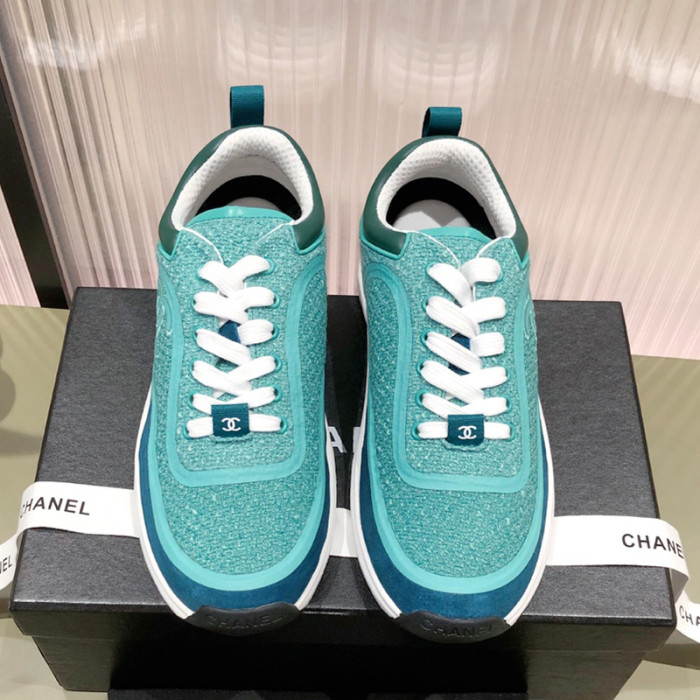 Chanel Mens Shoes Sneakers Luxury Brand Sports Shoes Breathable Design with Original Box