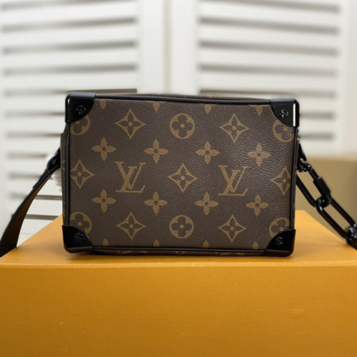 Louis Vuitton Mens Bag Luxury Brand Fashion Type MINI SOFT TRUNK M80159 Monogram coated canvas with Original Box