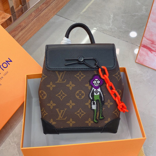 Louis Vuitton Mens Bag Luxury Brand Fashion Type STEAMER XS Monogram coated canvas with Original Box