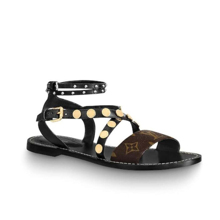 Louis Vuitton Women Shoes Flat Sandal Luxury Brand Sandals Slippers for Women with Original Box