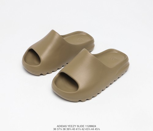 Adidas Yeezy Slides Resin Mens Casual Shoes Fashion Sandals Slippers Luxury Brand with Original Box