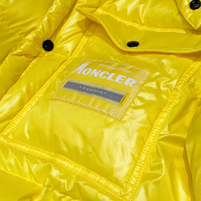 Moncler Fragment Design Mens Womens Winter Windprood Down Jackets Keep Warm 80% White Duck Down