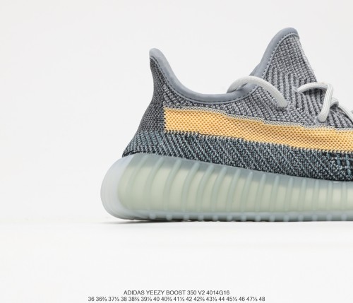 Kanye West x Adidas Yeezy Boost 350 V2 Ash Pearl  Mens Womens Shoes Sneakers Breathable Design 4014G16 with Original Box