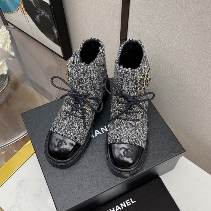Chanel Womens Shoes Boots Luxury Brand Fashion Boots for Women with Original Box
