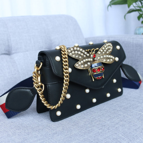 Gucci Womens Bags Crossbody Shoulder Messenger Bags Luxury Brand Broadway GG Supreme super mini bag 453778 KHNRN 8642 with Original Box