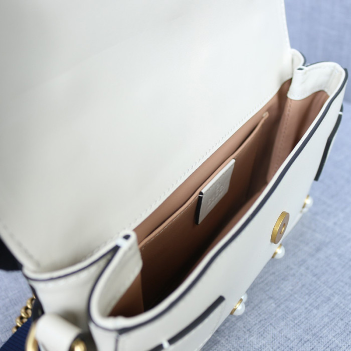 Gucci Womens Bags Crossbody Shoulder Messenger Bags Luxury Brand Broadway GG Supreme super mini bag 453778 KHNRN 8642 with Original Box