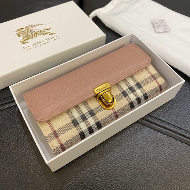 Burberry Mens Womens Bags Wallets Clutch Luxury Brand with Original Box