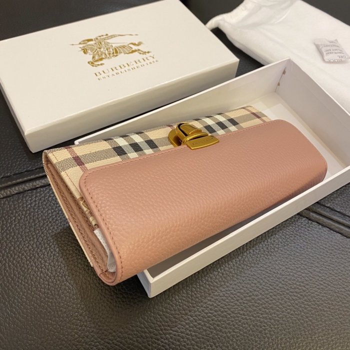 Burberry Mens Womens Bags Wallets Clutch Luxury Brand with Original Box