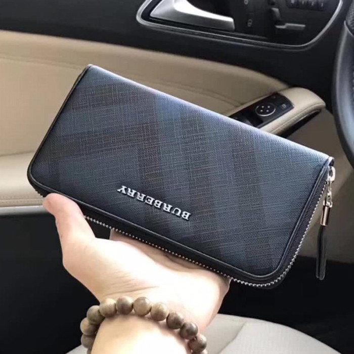 Burberry Mens Womens Bags Wallets Clutch Luxury Brand with Original Box