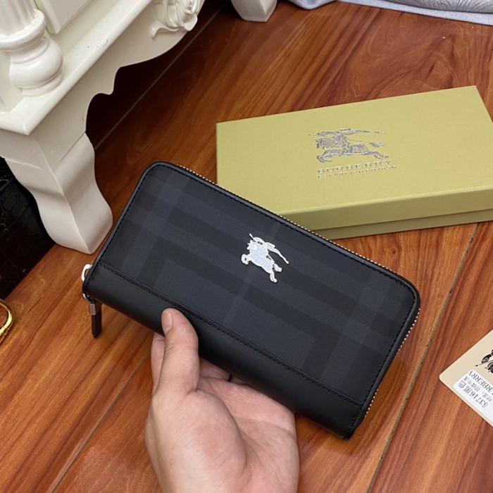 Burberry Mens Womens Bags Wallets Clutch Luxury Brand with Original Box