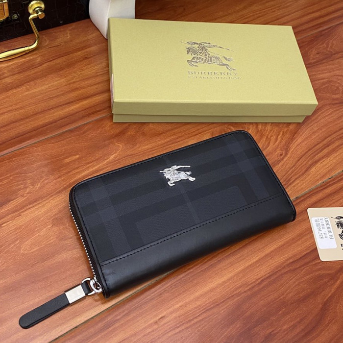 Burberry Mens Womens Bags Wallets Clutch Luxury Brand with Original Box