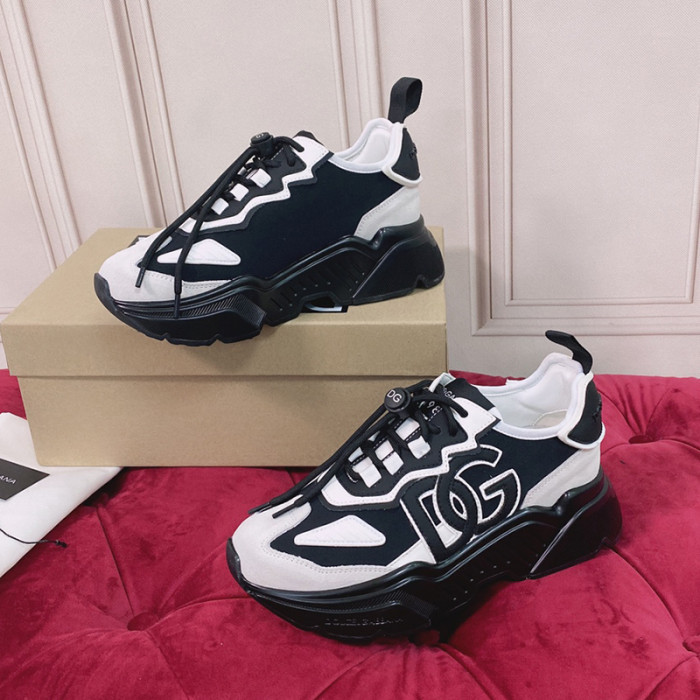 Dolce&Gabbana Womens Shoes Sneakers Fashion Type Luxury Brand Mixed-materials Daymaster sneakers with Original Box