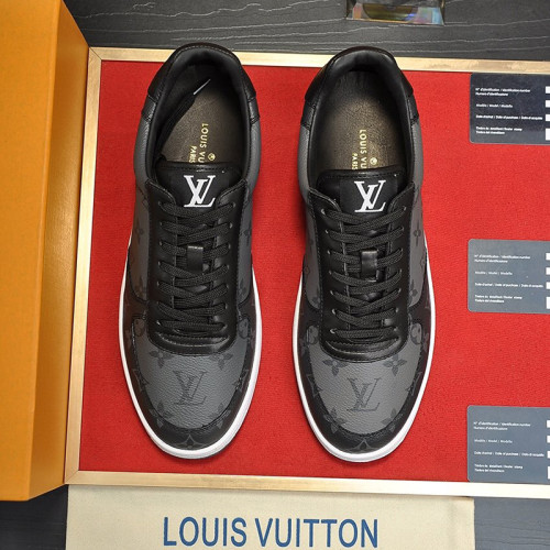 Louis Vuitton Men Shoes Fashion Sneakers RIVOLI SNEAKER Luxury Brand Casual Shoes with Original Box