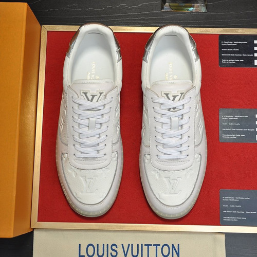 Louis Vuitton Men Shoes Fashion Sneakers RIVOLI SNEAKER Luxury Brand Casual Shoes with Original Box