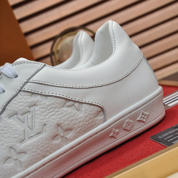 Louis Vuitton Men Shoes Fashion Sneakers LUXEMBOURG SNEAKER Monogram Luxury Brand with Original Box