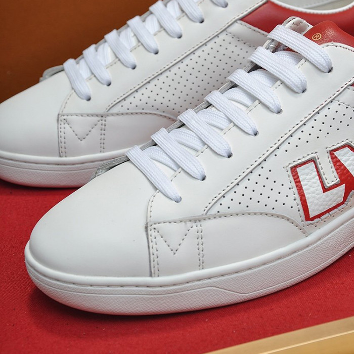 Louis Vuitton Men Shoes Fashion Sneakers LUXEMBOURG SNEAKER Monogram Luxury Brand with Original Box
