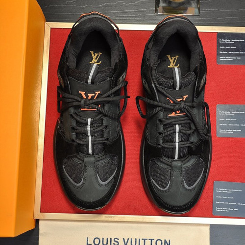 Louis Vuitton Men Shoes Fashion Sneakers Runner SNEAKER Monogram Luxury Brand with Original Box