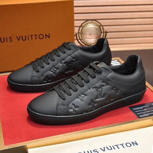 Louis Vuitton Men Shoes Fashion Sneakers LUXEMBOURG SNEAKER Monogram Luxury Brand with Original Box