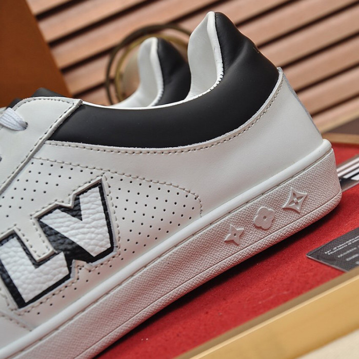Louis Vuitton Men Shoes Fashion Sneakers LUXEMBOURG SNEAKER Monogram Luxury Brand with Original Box
