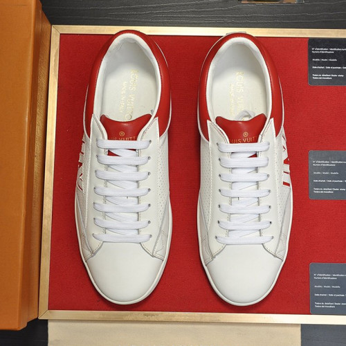 Louis Vuitton Men Shoes Fashion Sneakers LUXEMBOURG SNEAKER Monogram Luxury Brand with Original Box