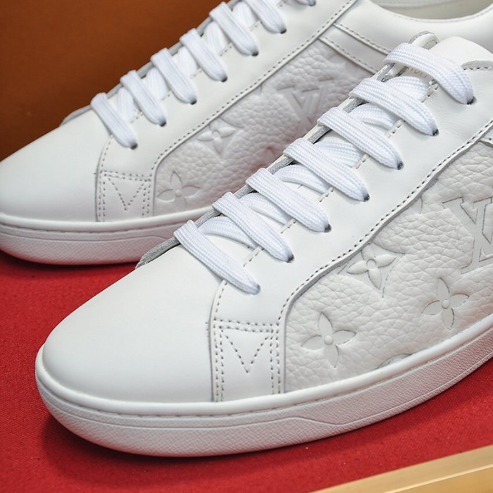 Louis Vuitton Men Shoes Fashion Sneakers LUXEMBOURG SNEAKER Monogram Luxury Brand with Original Box