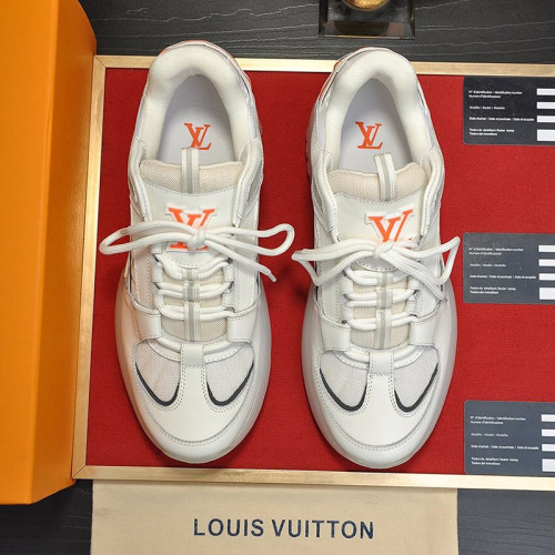 Louis Vuitton Men Shoes Fashion Sneakers Runner SNEAKER Monogram Luxury Brand with Original Box
