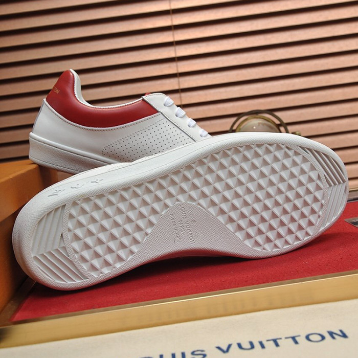 Louis Vuitton Men Shoes Fashion Sneakers LUXEMBOURG SNEAKER Monogram Luxury Brand with Original Box