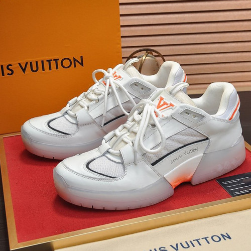 Louis Vuitton Men Shoes Fashion Sneakers Runner SNEAKER Monogram Luxury Brand with Original Box