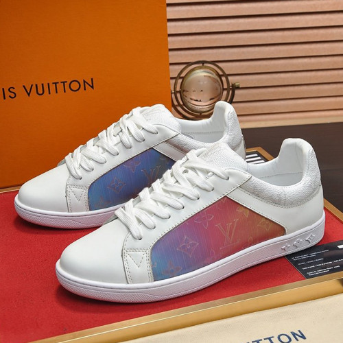 Louis Vuitton Men Shoes Fashion Sneakers LUXEMBOURG SNEAKER Monogram Luxury Brand with Original Box