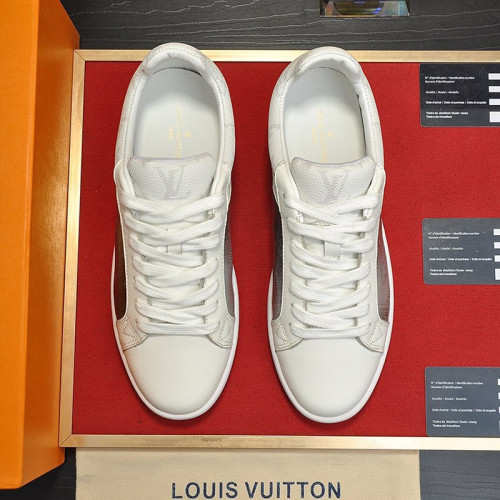 Louis Vuitton Men Shoes Fashion Sneakers LUXEMBOURG SNEAKER Monogram Luxury Brand with Original Box