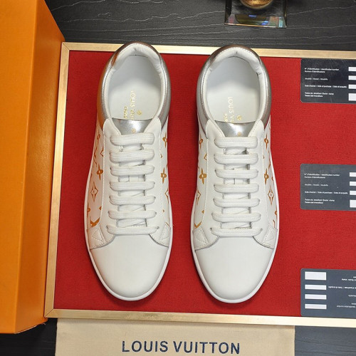 Louis Vuitton Men Shoes Fashion Sneakers LUXEMBOURG SNEAKER Monogram Luxury Brand with Original Box