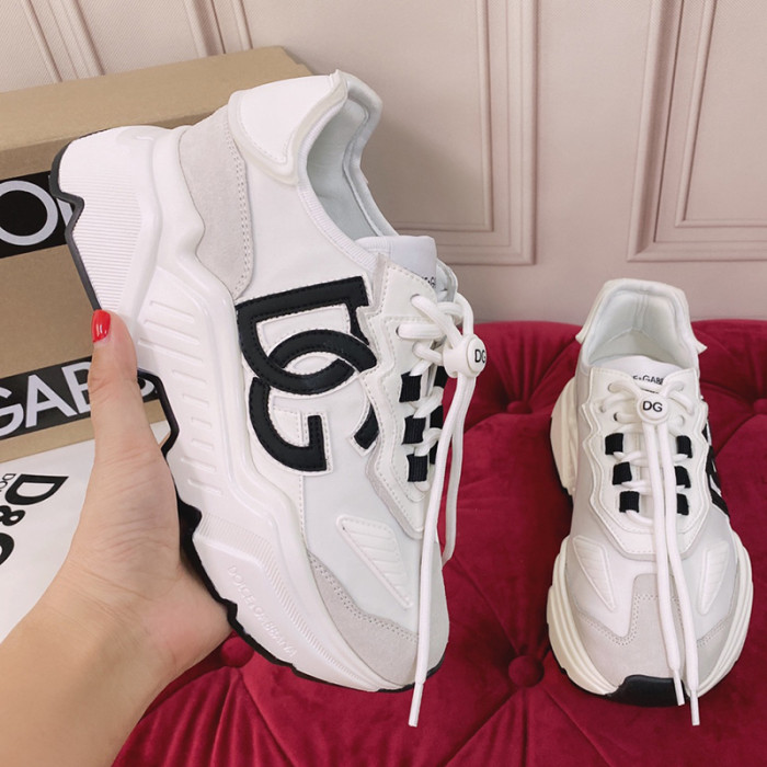 Dolce&Gabbana Womens Shoes Sneakers Fashion Type Luxury Brand Mixed-materials Daymaster sneakers with Original Box