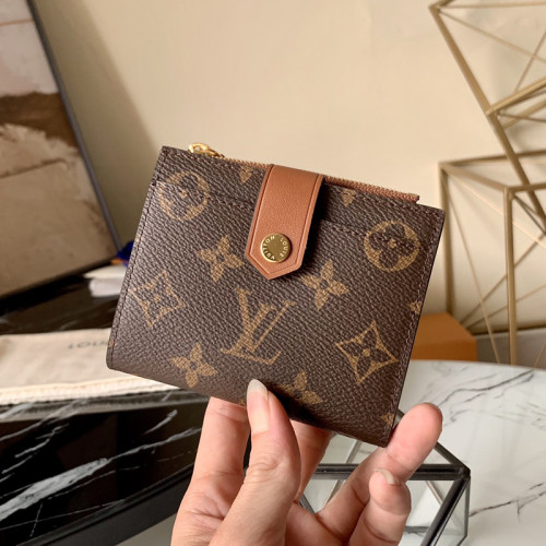 Louis Vuitton Womens Bags Clutch Wallets Luxury Brand Fashion Shoulder Bags MULTIPLE CARD HOLDER N60451 Monogram coated canvas with Original Box