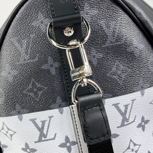 Louis Vuitton Womens and Mens Unisex Bags Luxury Brand KEEPALL BANDOULIÈRE 45 without Original Box