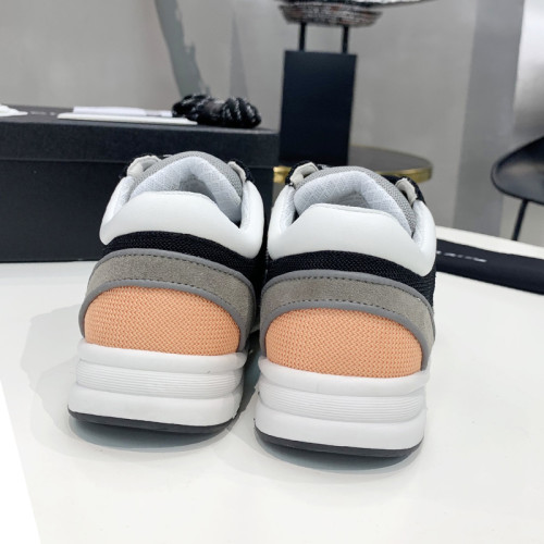Chanel Women Shoes Sneakers Lace-Up Design Luminous Luxury Brand Sports Shoes with Original Box