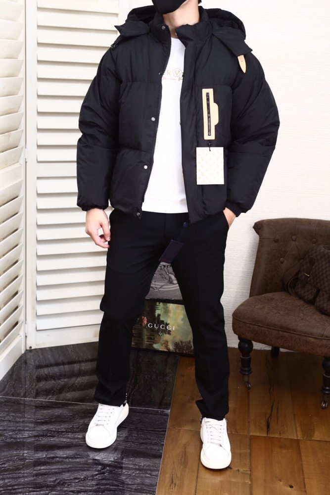 Louis Vuitton Design Mens Womens Winter Windprood Down Jackets Keep Warm 80% White Duck Down