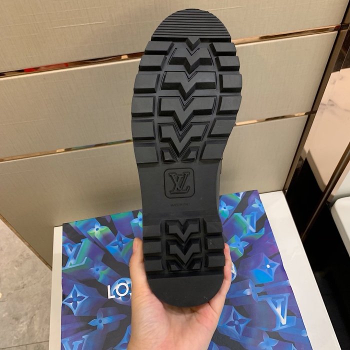 Louis Vuitton Men Shoes Leather Business Luxury Brand LV Dress Shoes with Original Box MAJOR LOAFER