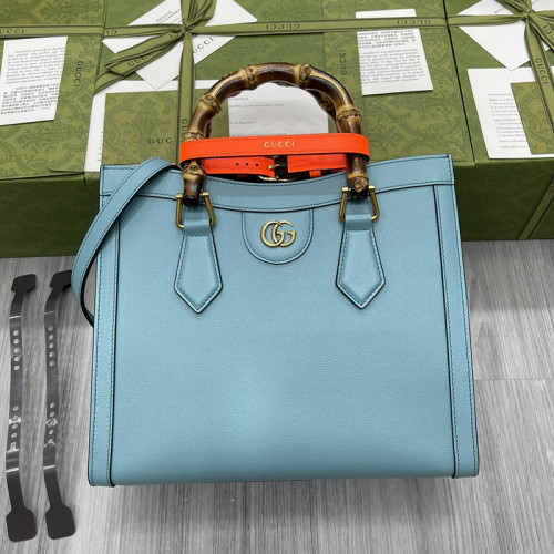 Gucci Womens Bags Shoulder Handbag Luxury Brand Gucci Diana small tote bag