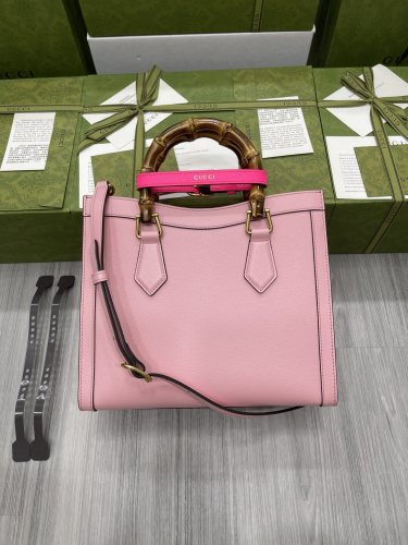 Gucci Womens Bags Shoulder Handbag Luxury Brand Gucci Diana small tote bag