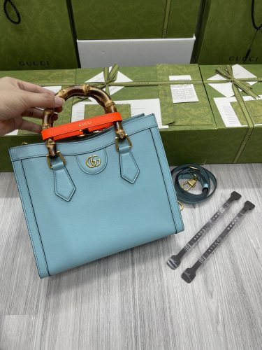 Gucci Womens Bags Shoulder Handbag Luxury Brand Gucci Diana small tote bag