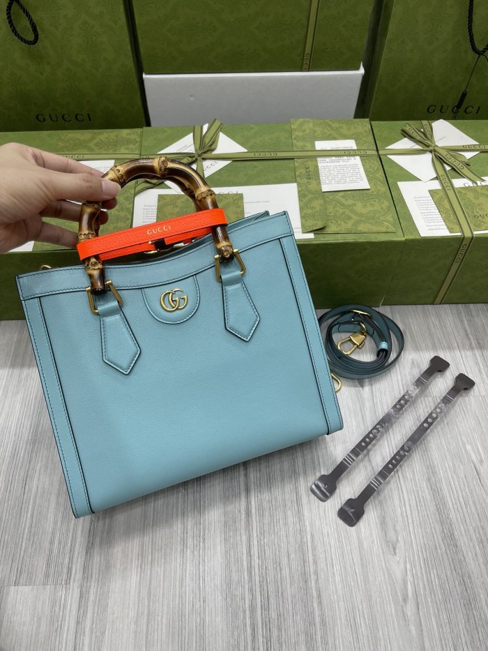 Gucci Womens Bags Shoulder Handbag Luxury Brand Gucci Diana small tote bag