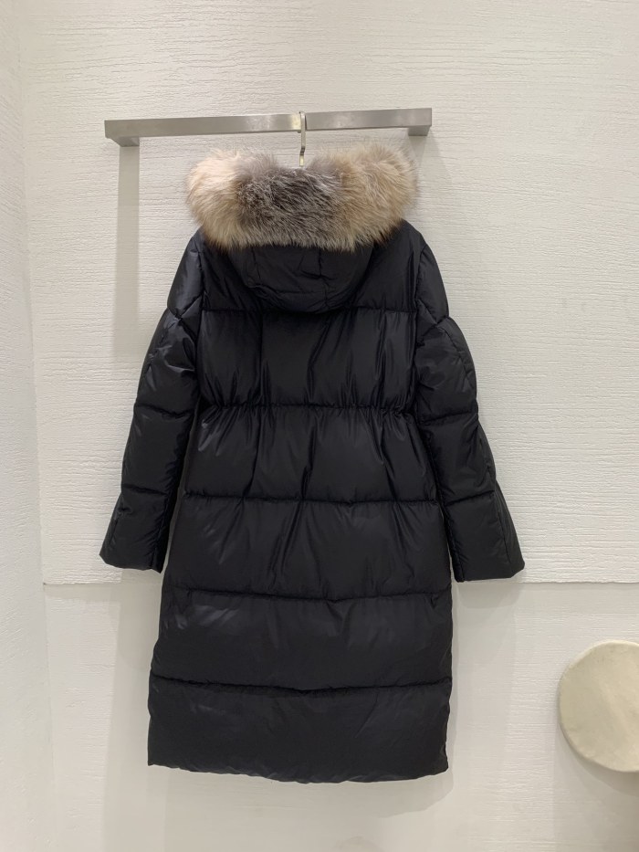 Moncler Design Womens Winter Windprood Marrionnier Down Jackets Keep Warm 90% White Duck Down Long Design