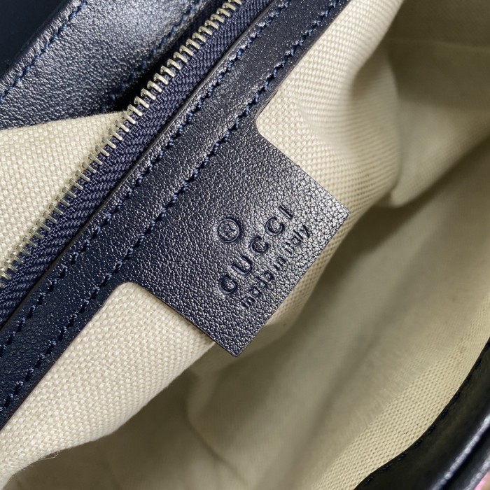 Gucci Womens Bags Shoulder Messenger Bag Luxury Brand GG Marmont Multicolour small shoulder bag ‎443497 2UZIN 4165 with Original Box