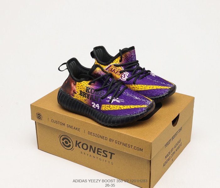 Adidas Yeezy Boost 350 V2 Kids Shoes Sneakers Breathable Design  with Original Box 1201H283