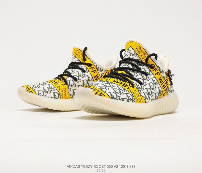 Adidas Yeezy Boost 350 V2 Kids Shoes Sneakers Breathable Design  with Original Box 1201H283