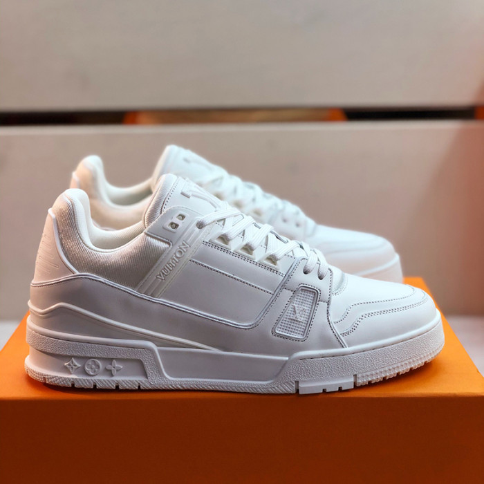 Louis Vuitton Men Shoes Fashion Sneakers Design Luxury Brand LV TRAINER SNEAKER with Original Box