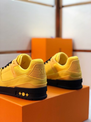 Louis Vuitton Men Shoes Fashion Sneakers Design Luxury Brand LV TRAINER SNEAKER with Original Box 1A9FIU